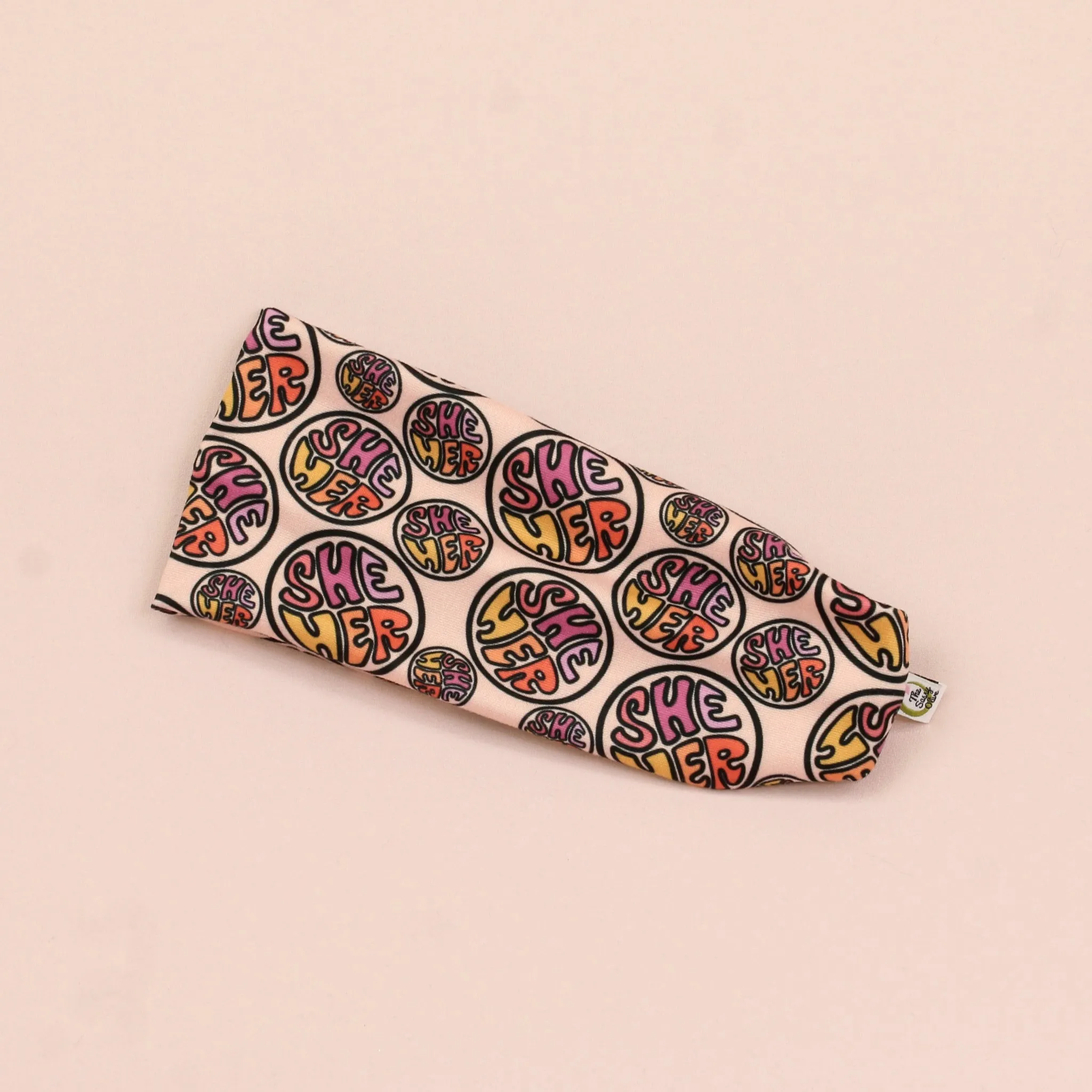 She/Her Pronouns Stretch Headband