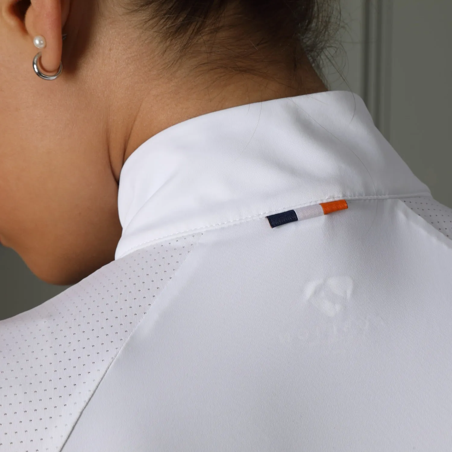 Shires Aubrion Young Rider Newbel White Show Shirt