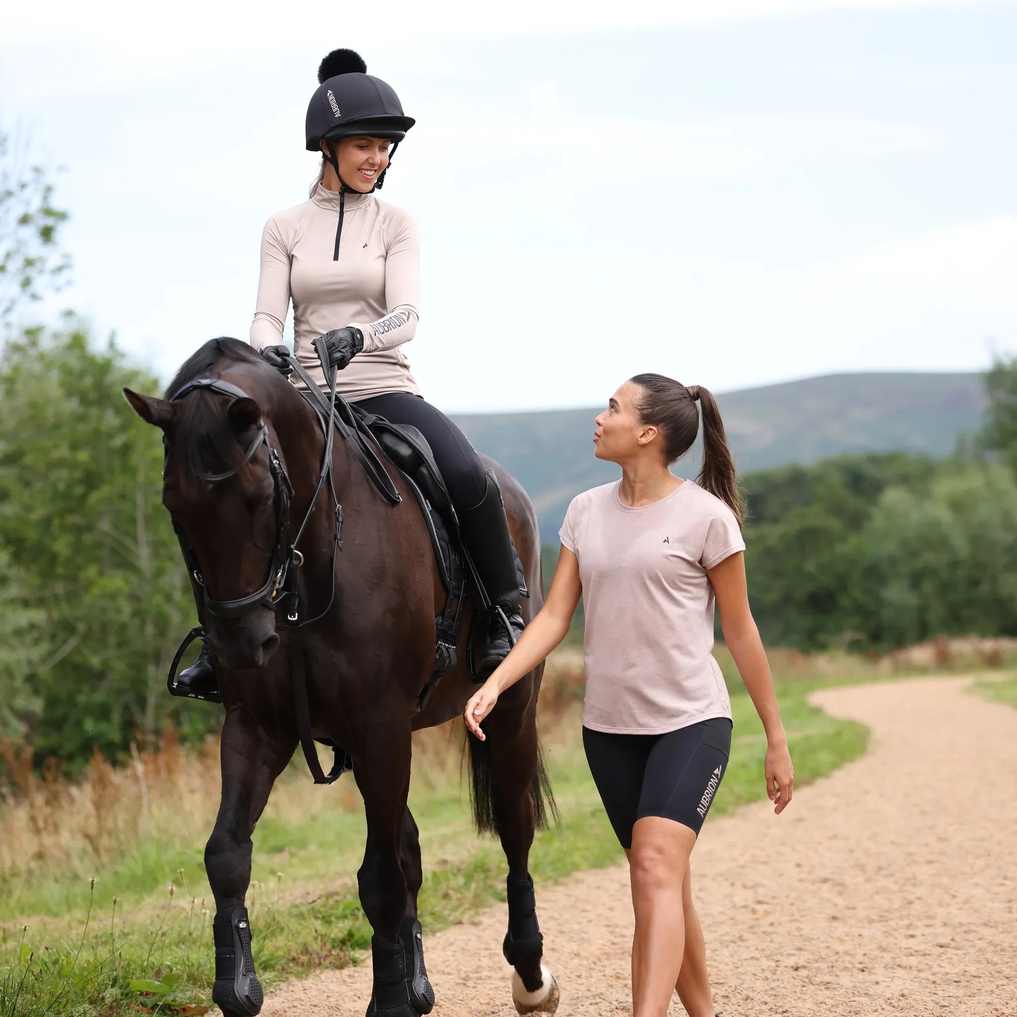 Shires Sand Aubrion React Ladies Tech T-Shirt