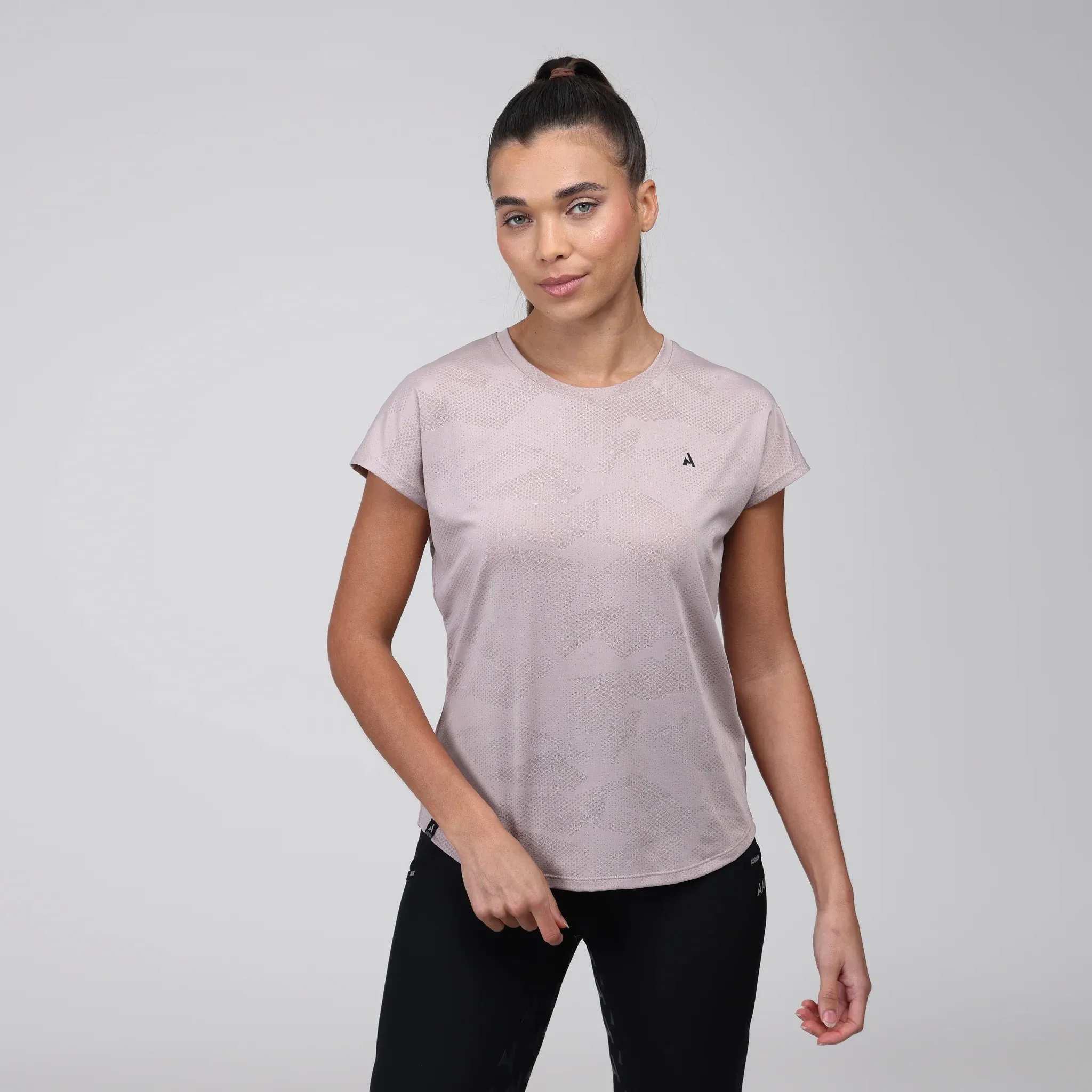 Shires Sand Aubrion React Ladies Tech T-Shirt