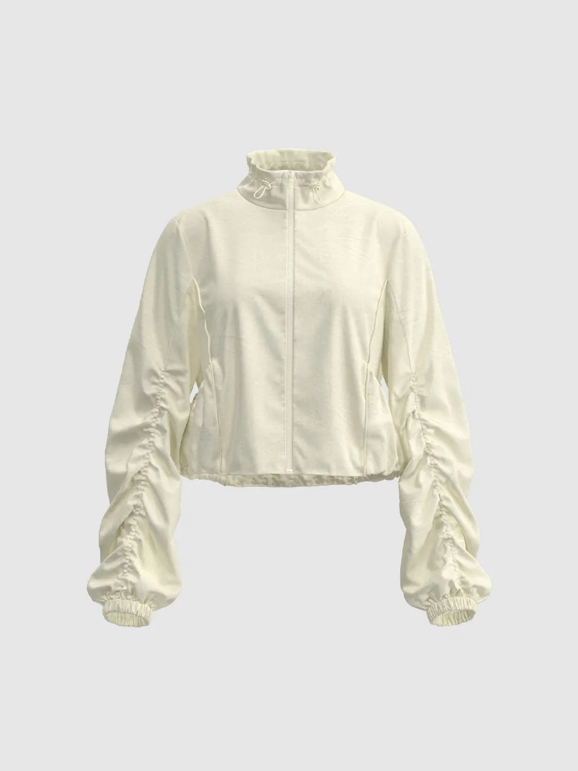 Shirred Sleeve Jackets