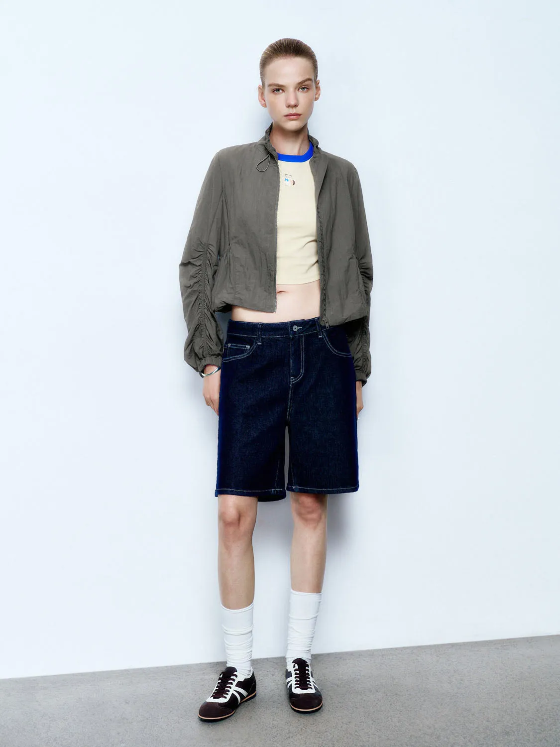 Shirred Sleeve Jackets