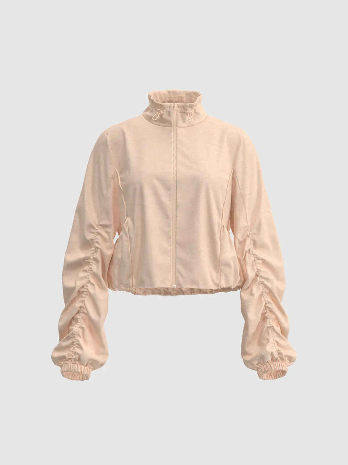 Shirred Sleeve Jackets