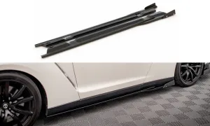 Side Skirts Diffusers   Flaps Nissan GTR R35 Facelift