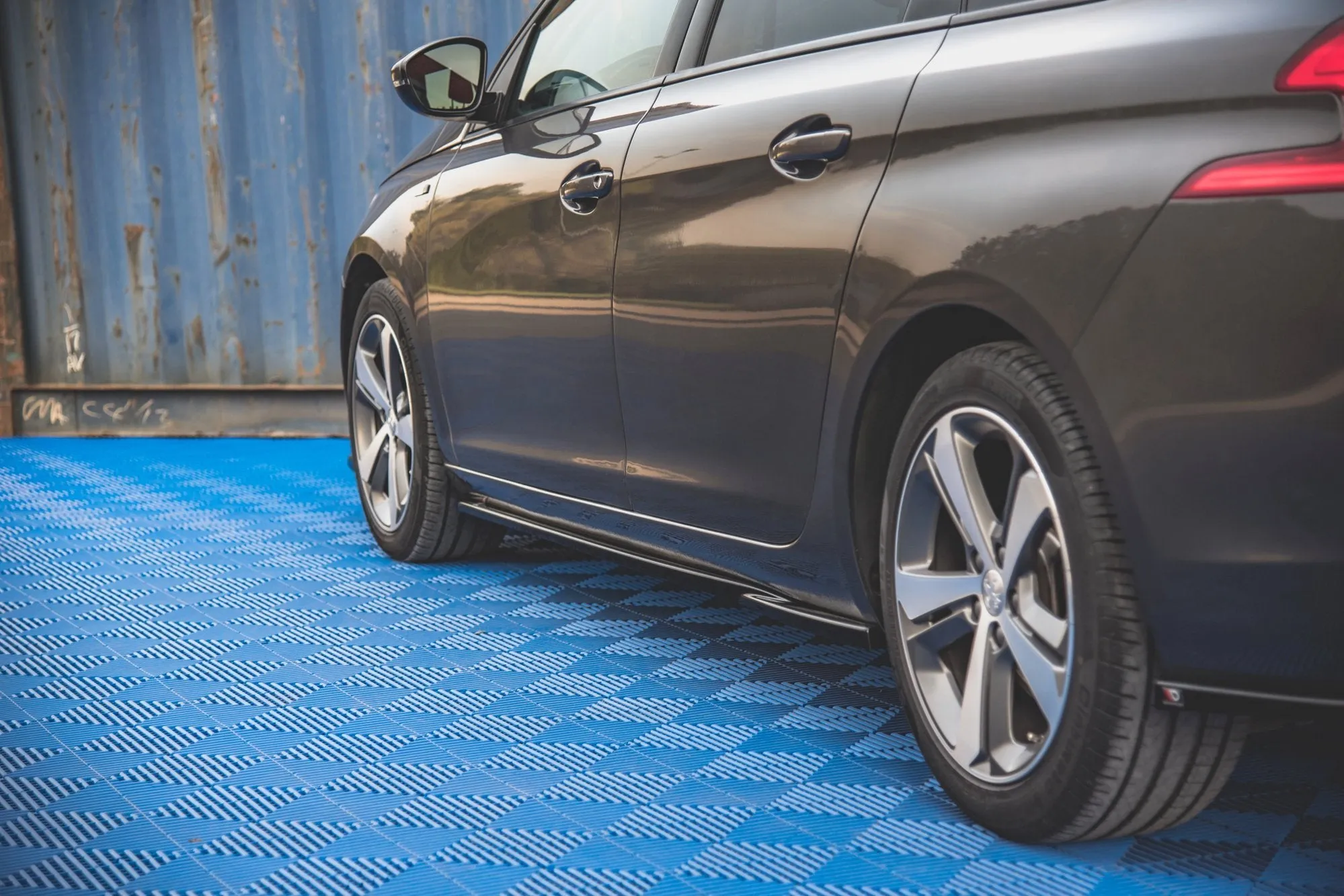 Side Skirts Diffusers Peugeot 308 SW Mk2 Facelift