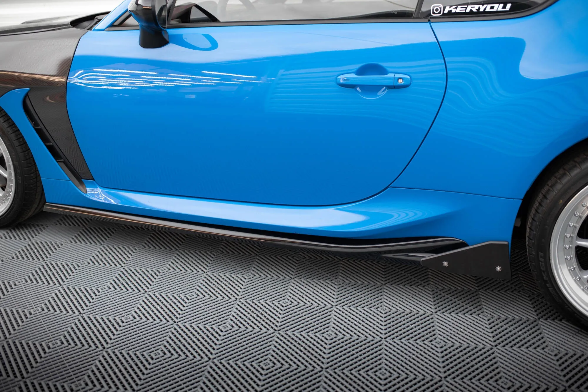 Side Skirts Diffusers V.1   Flaps Toyota GR86 Mk1