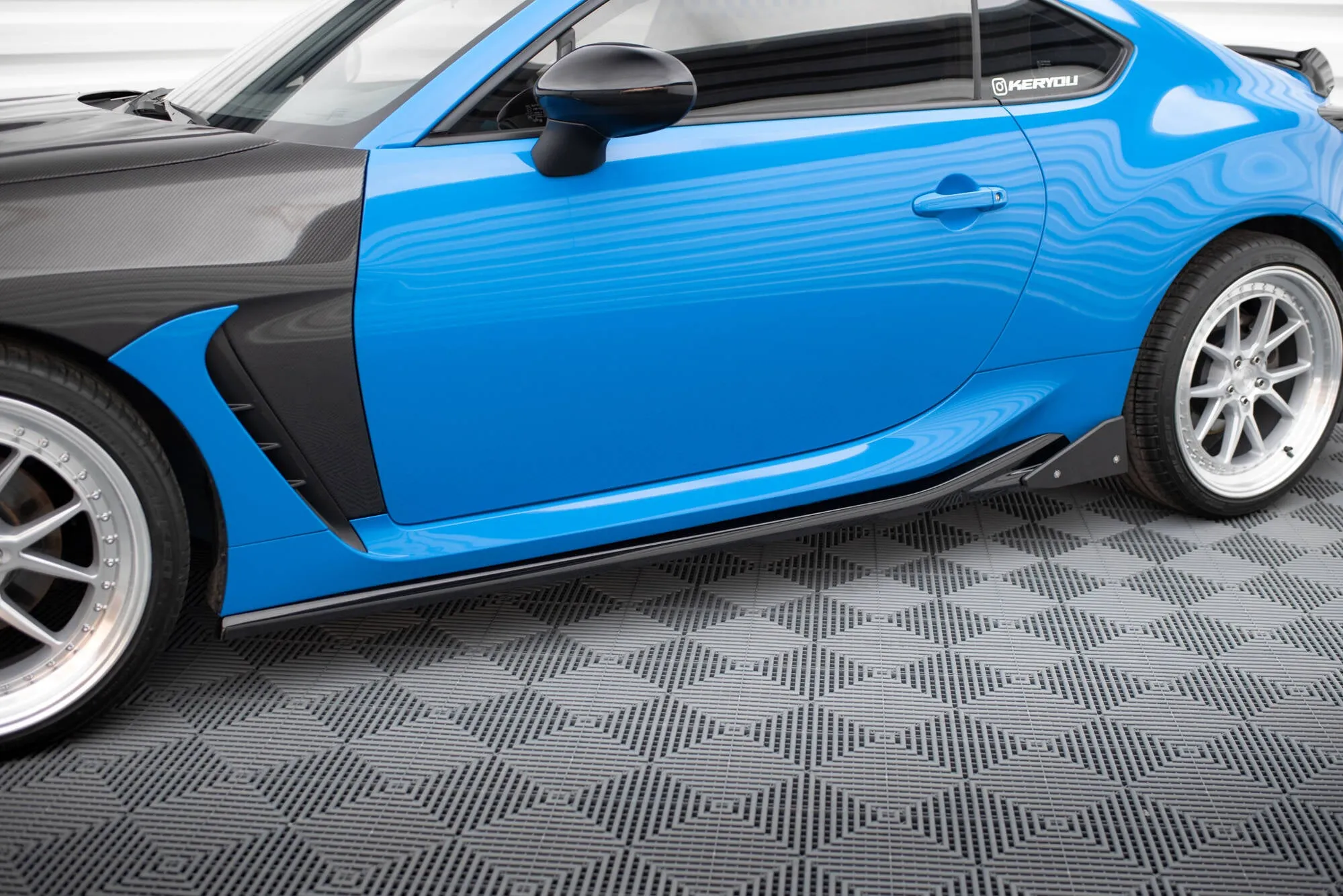 Side Skirts Diffusers V.1   Flaps Toyota GR86 Mk1