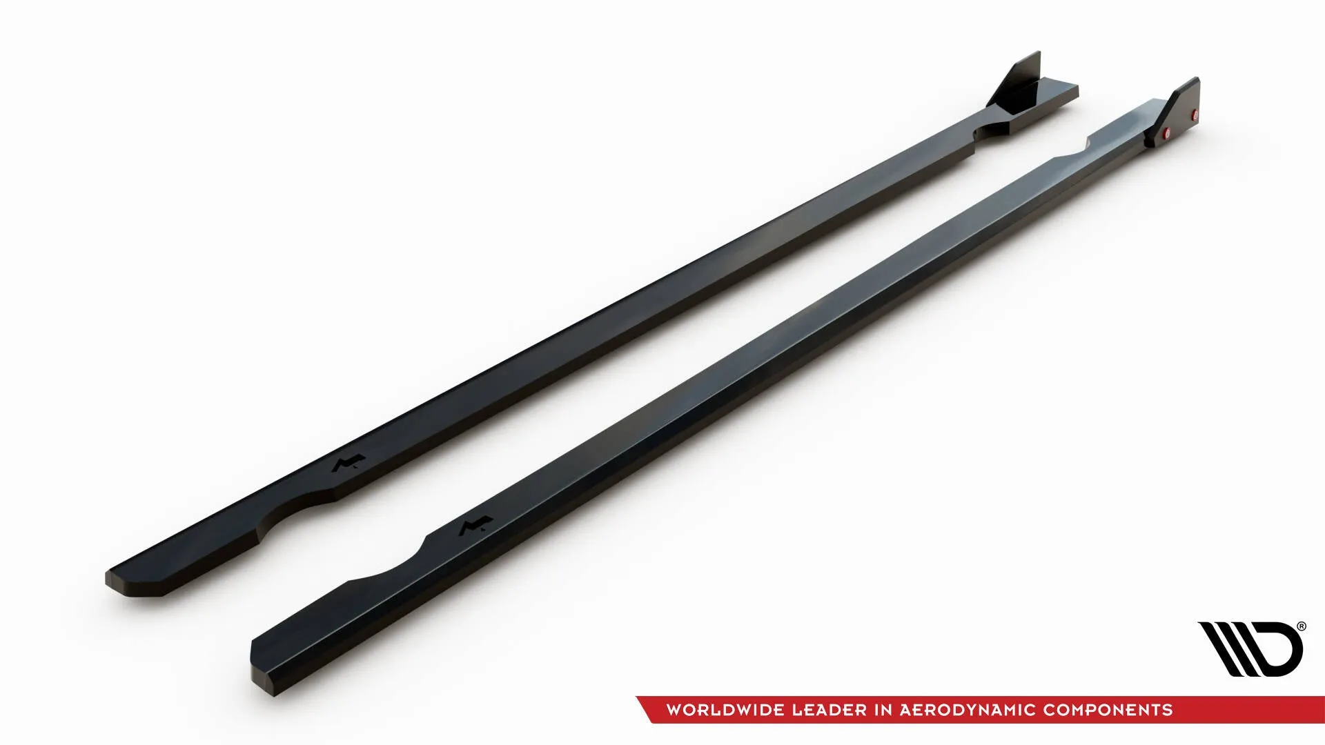 Side Skirts Diffusers V.3   Flaps Volkswagen Golf R Mk7