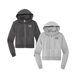 Sigma Kappa Zip Up Hoodie