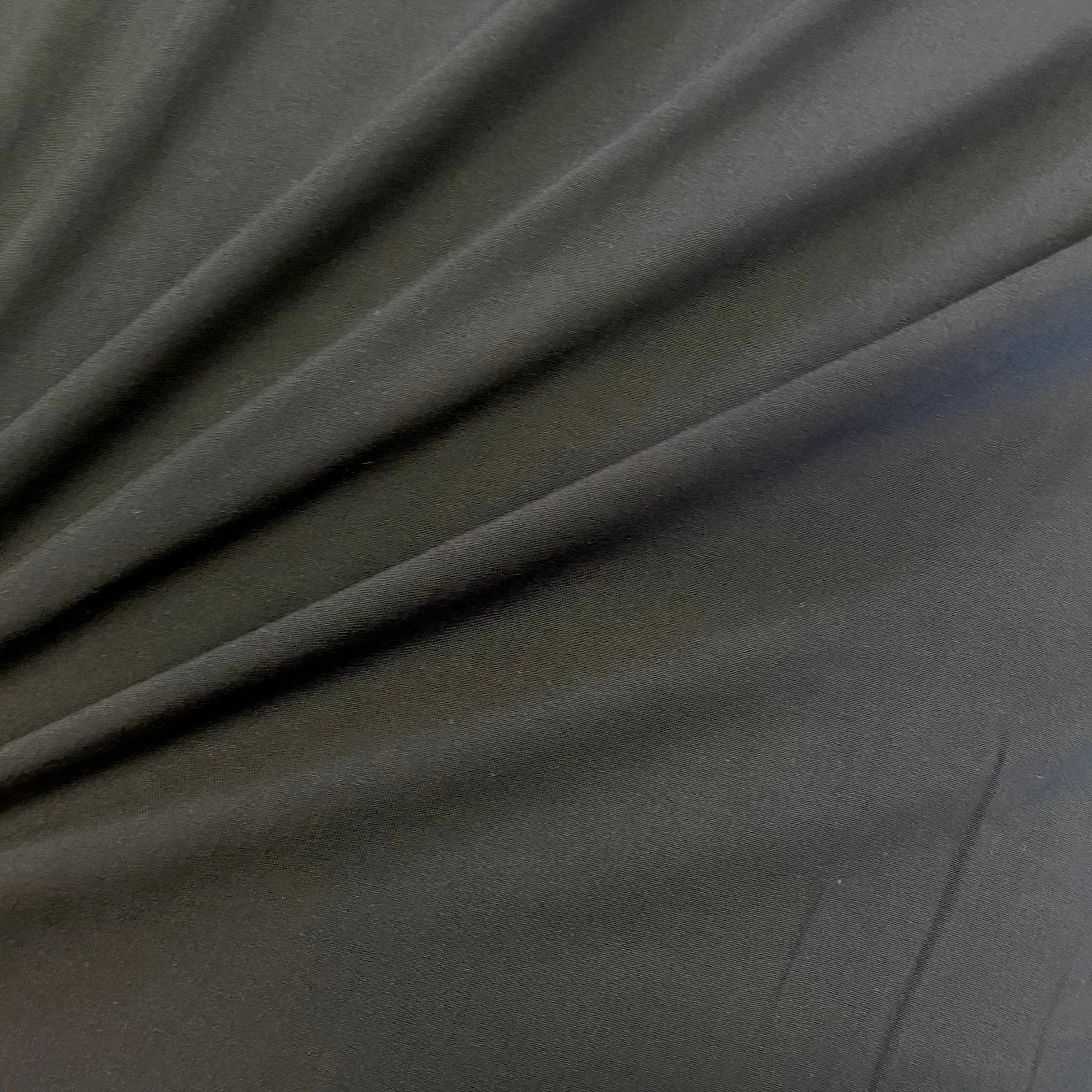 Simply Solid Viscose - Black