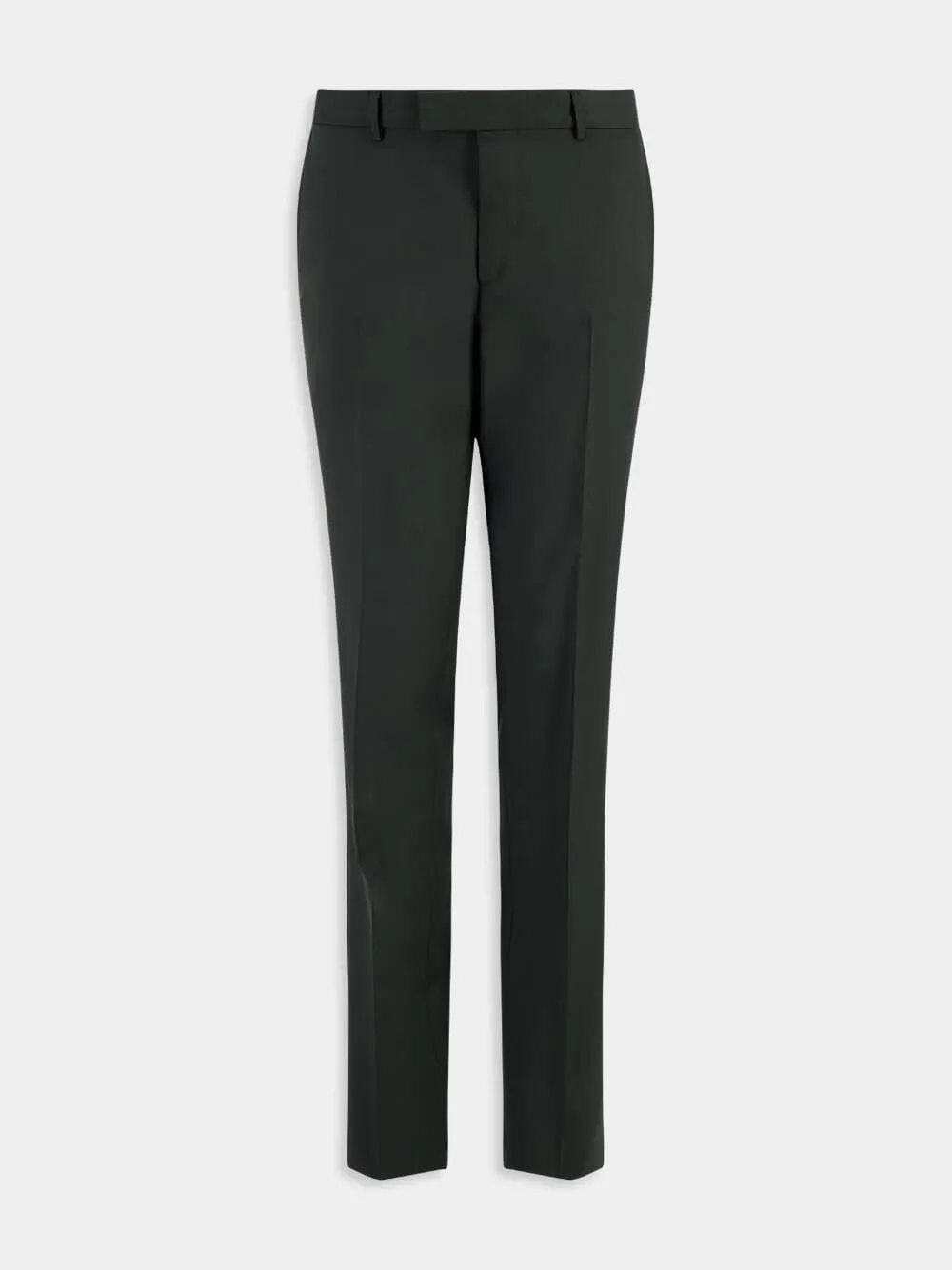 Single-Breasted Wool Moahir Suit