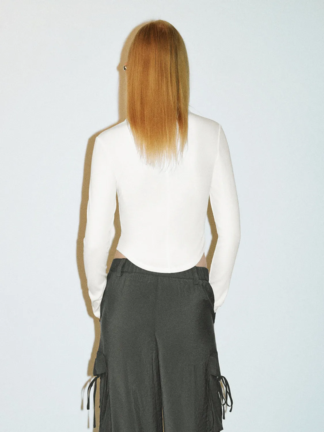 Skinny Cropped Shirts