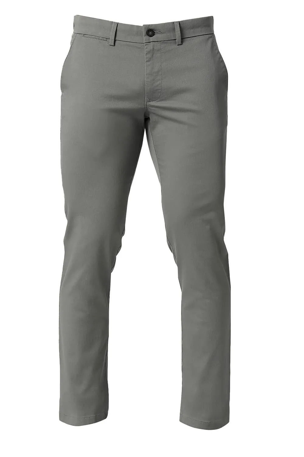 Skinny Fit Cotton Stretch Trousers