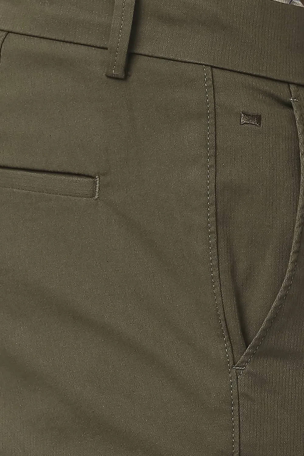Skinny Fit Cotton Stretch Trousers