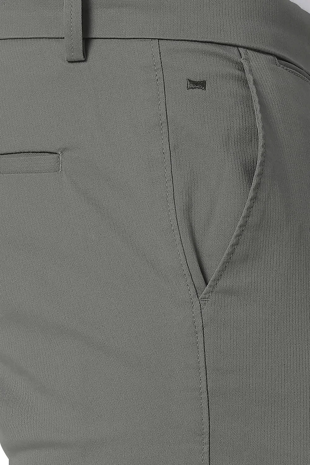 Skinny Fit Cotton Stretch Trousers