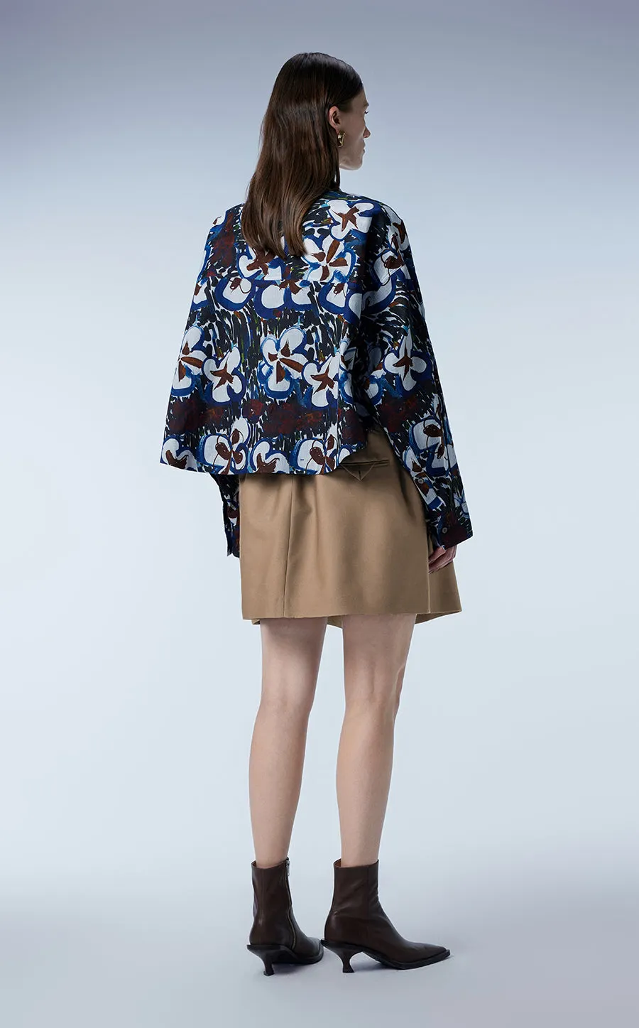 Skirt / JNBY Wool-silk Short Skirt