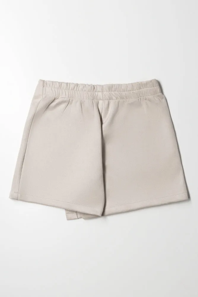 Skort Light Grey