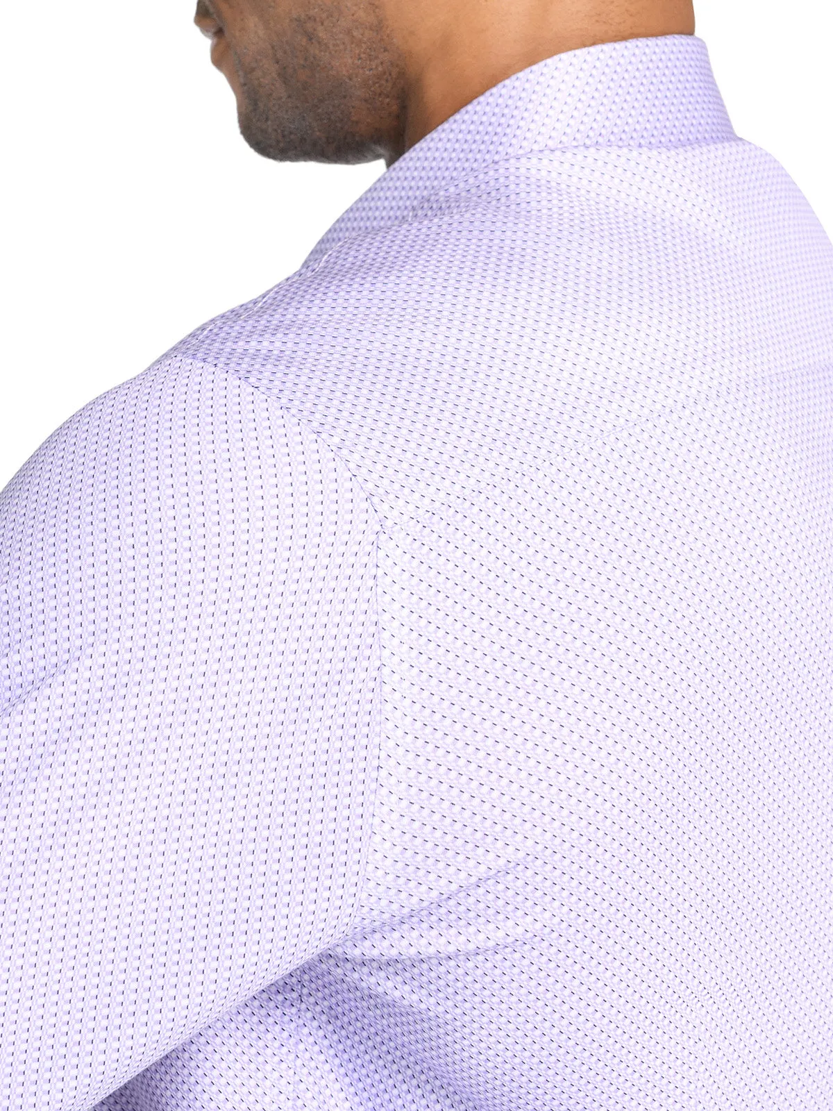 Slim Criss Cross Reworked Performance Dress Shirt
