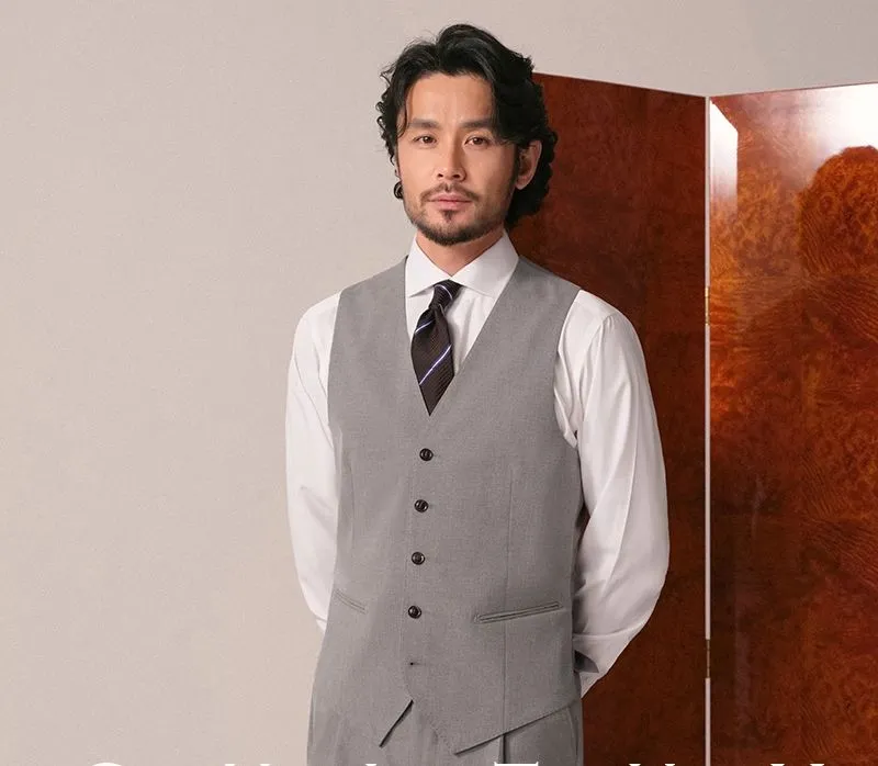 Slim-Fit Suit Vest