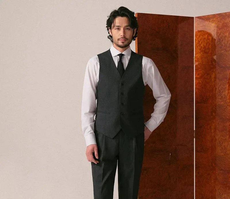 Slim-Fit Suit Vest