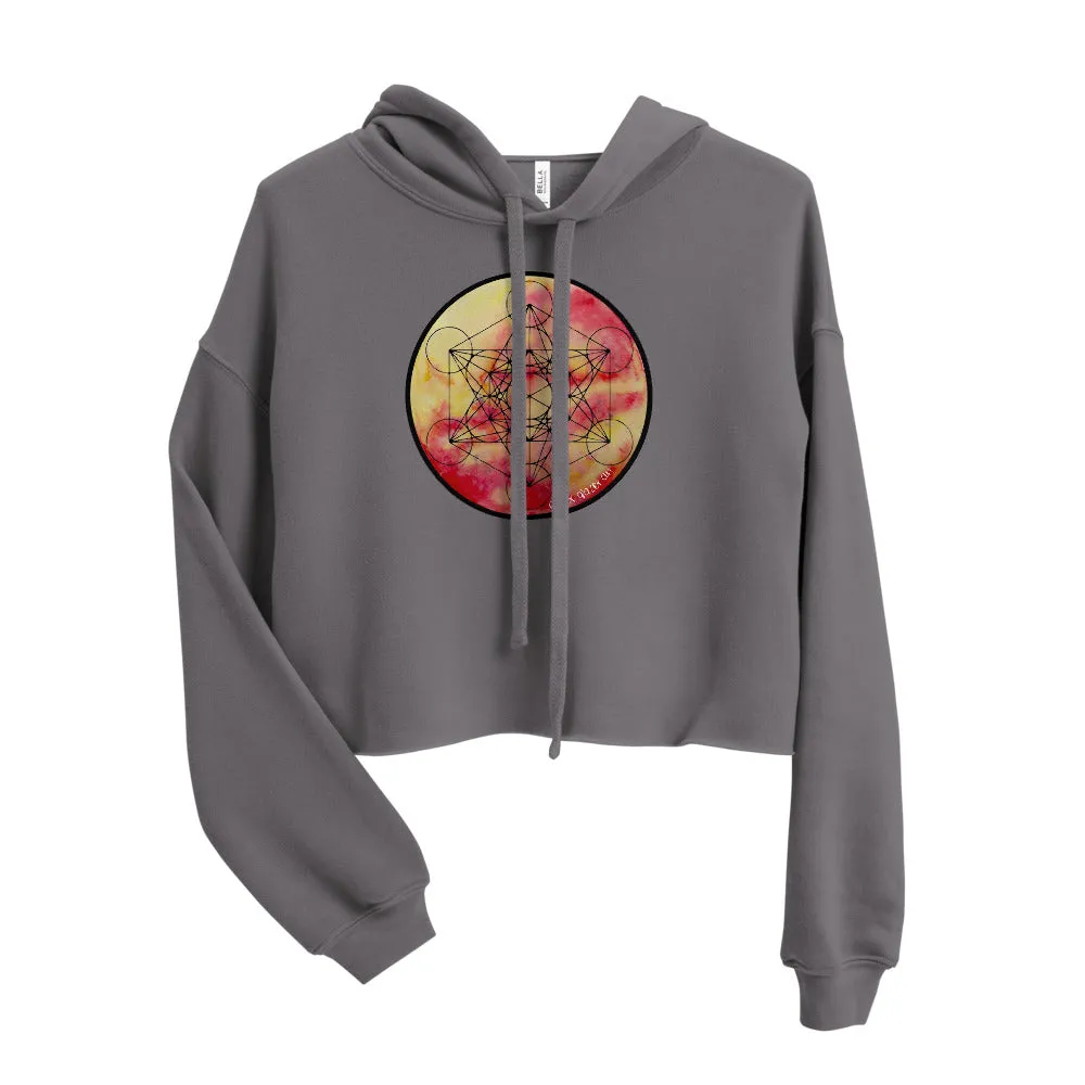 Solara Metatron Cropped Hoodie