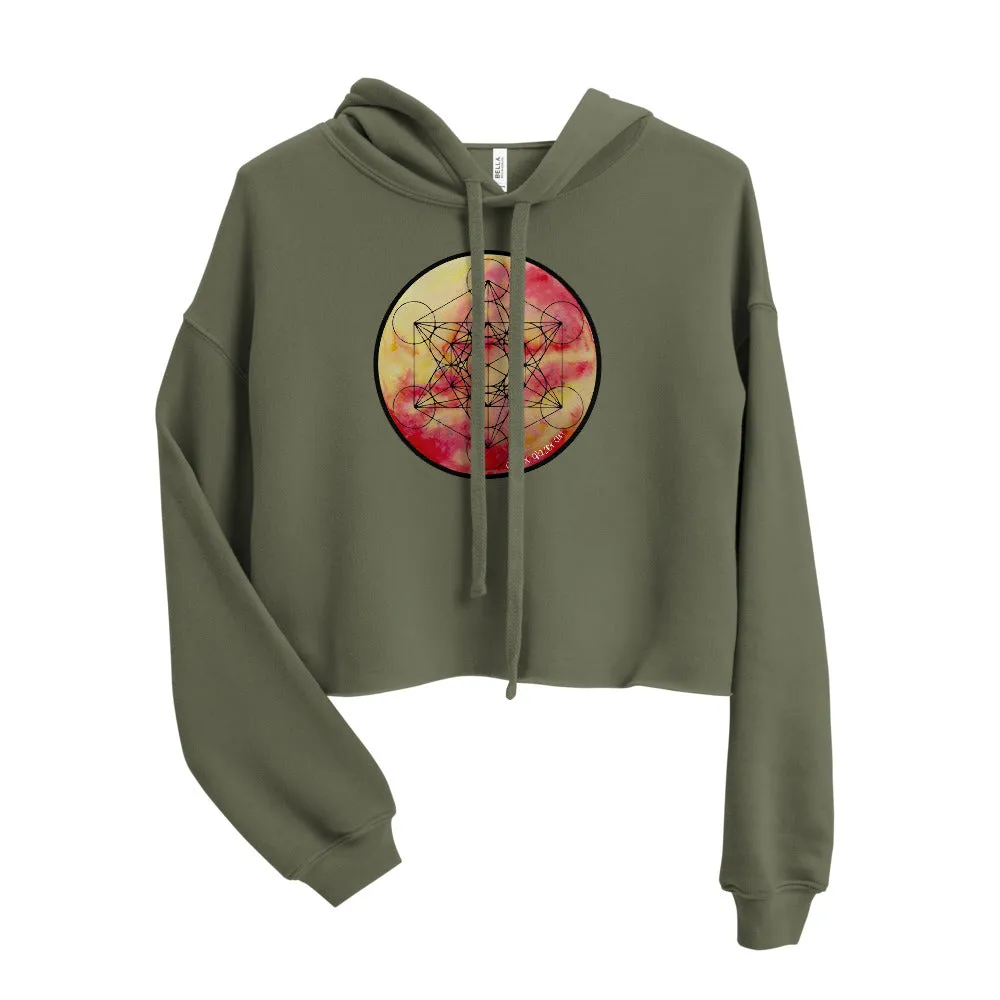 Solara Metatron Cropped Hoodie