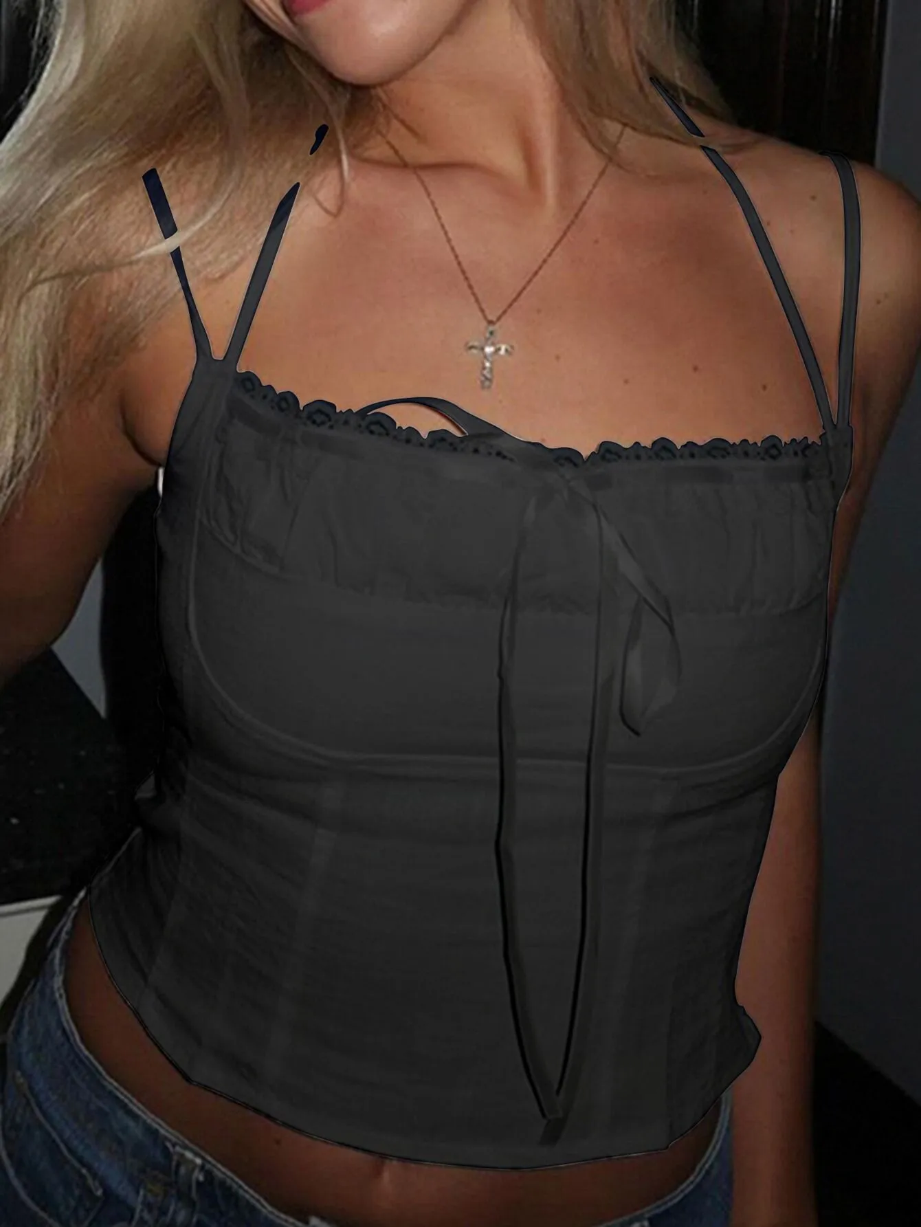 Solid Corset Top