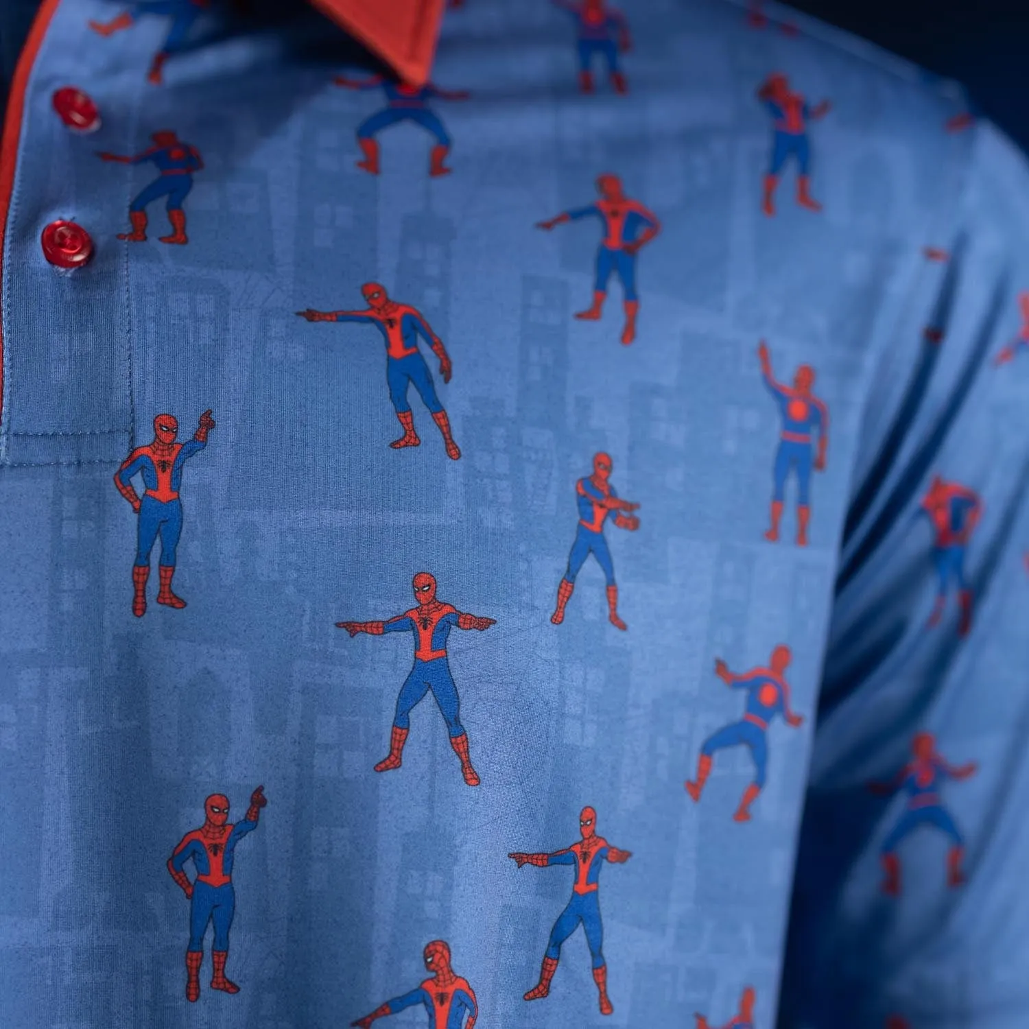 Spider-Man "The Meme"– All-Day Polo