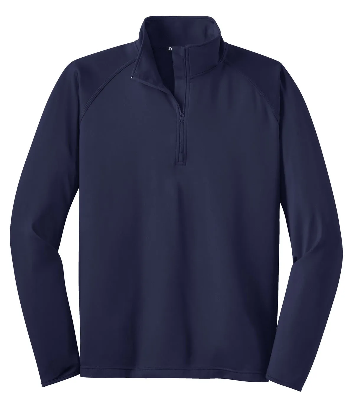 Sport-Tek Tall Sport-Wick Stretch 1/4-Zip Pullover. TST850 True Navy Tall