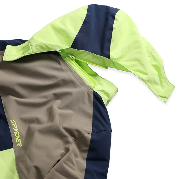 SPYDER Ambush Boys jacket - Lime
