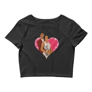 Steve Urkel & Laura Winslow Forever - Family Matters (Crop Tee)