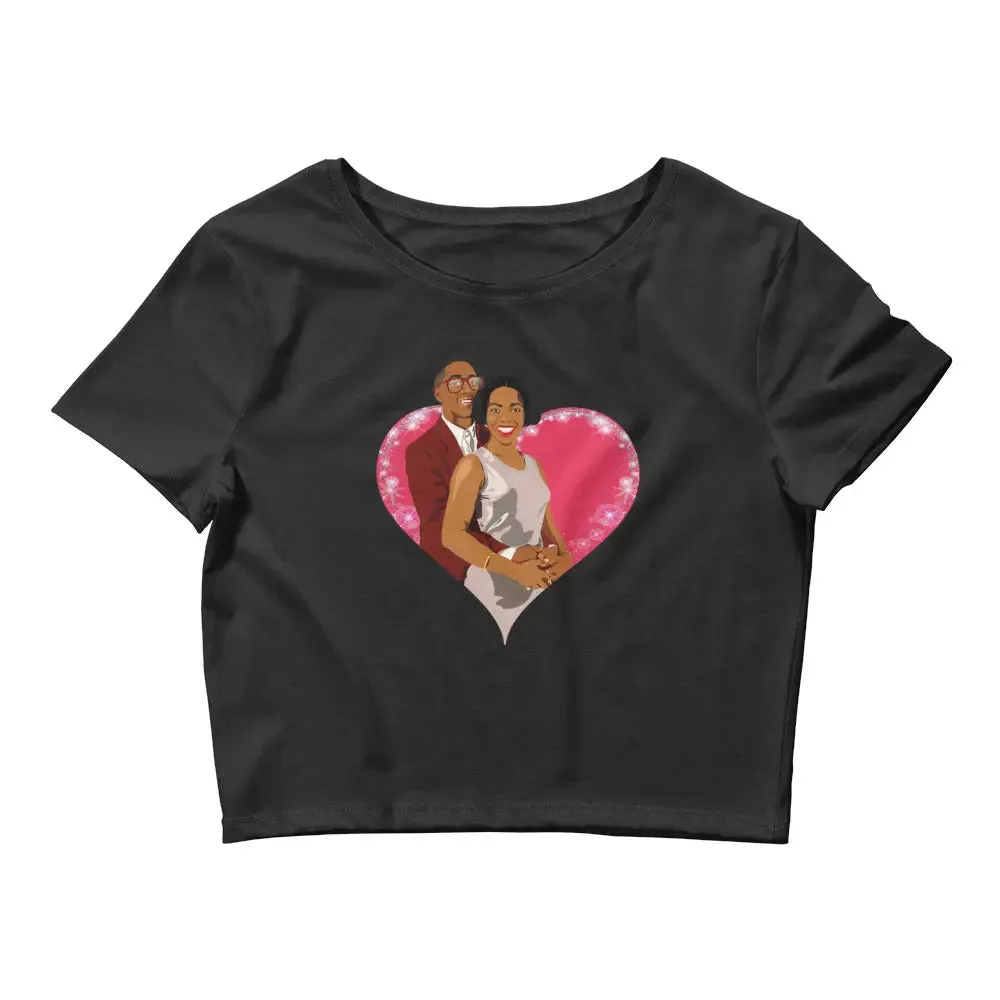 Steve Urkel & Laura Winslow Forever - Family Matters (Crop Tee)