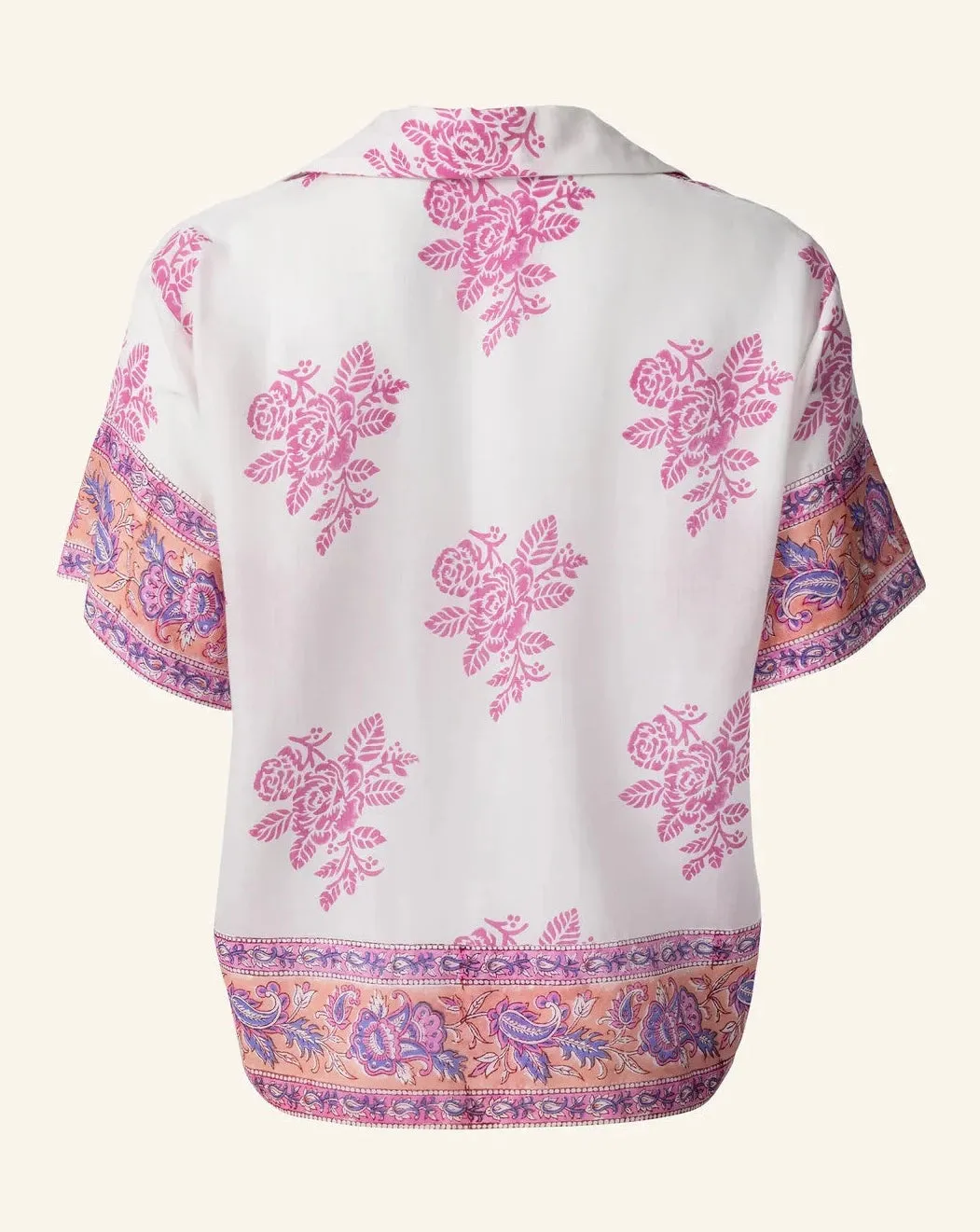 Stevie Peach Pit Shirt, Pink Bubblegum