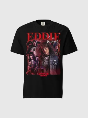 Stranger Things Eddie Unisex T-Shirt [Black]