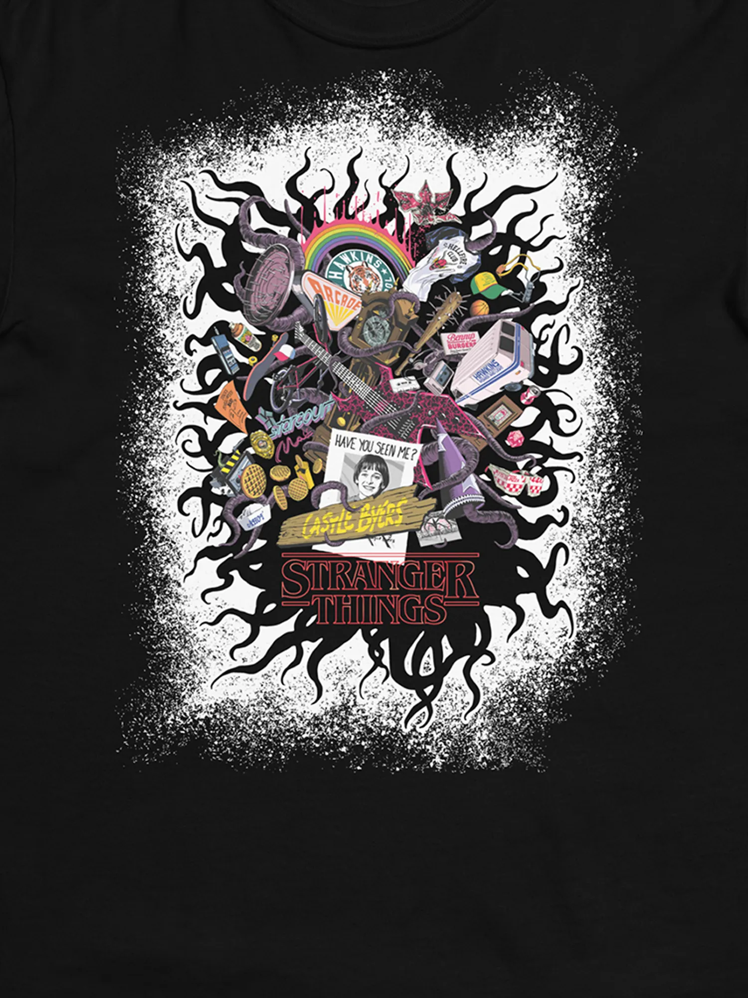 Stranger Things x Butcher Billy Tee [Black]