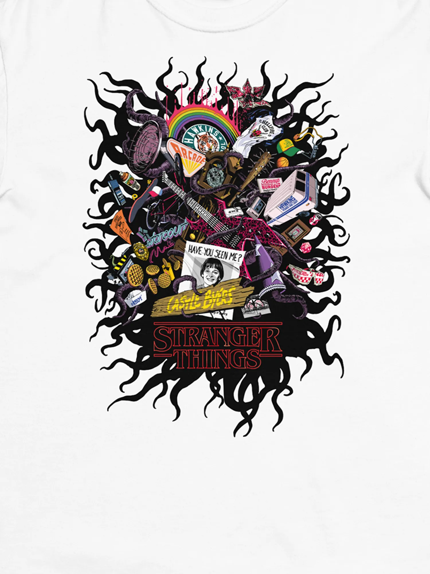 Stranger Things x Butcher Billy Tee [White]