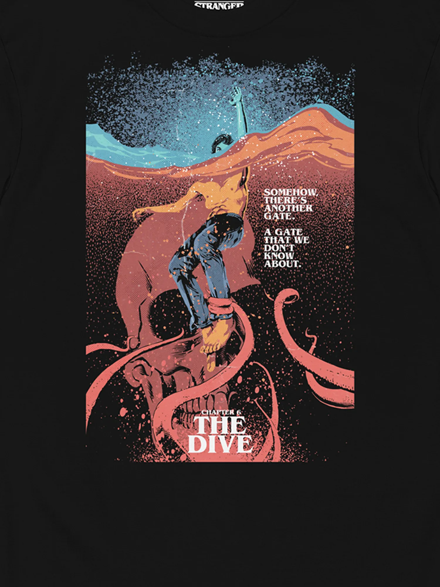 Stranger Things x Butcher Billy The Dive Tee [Black]