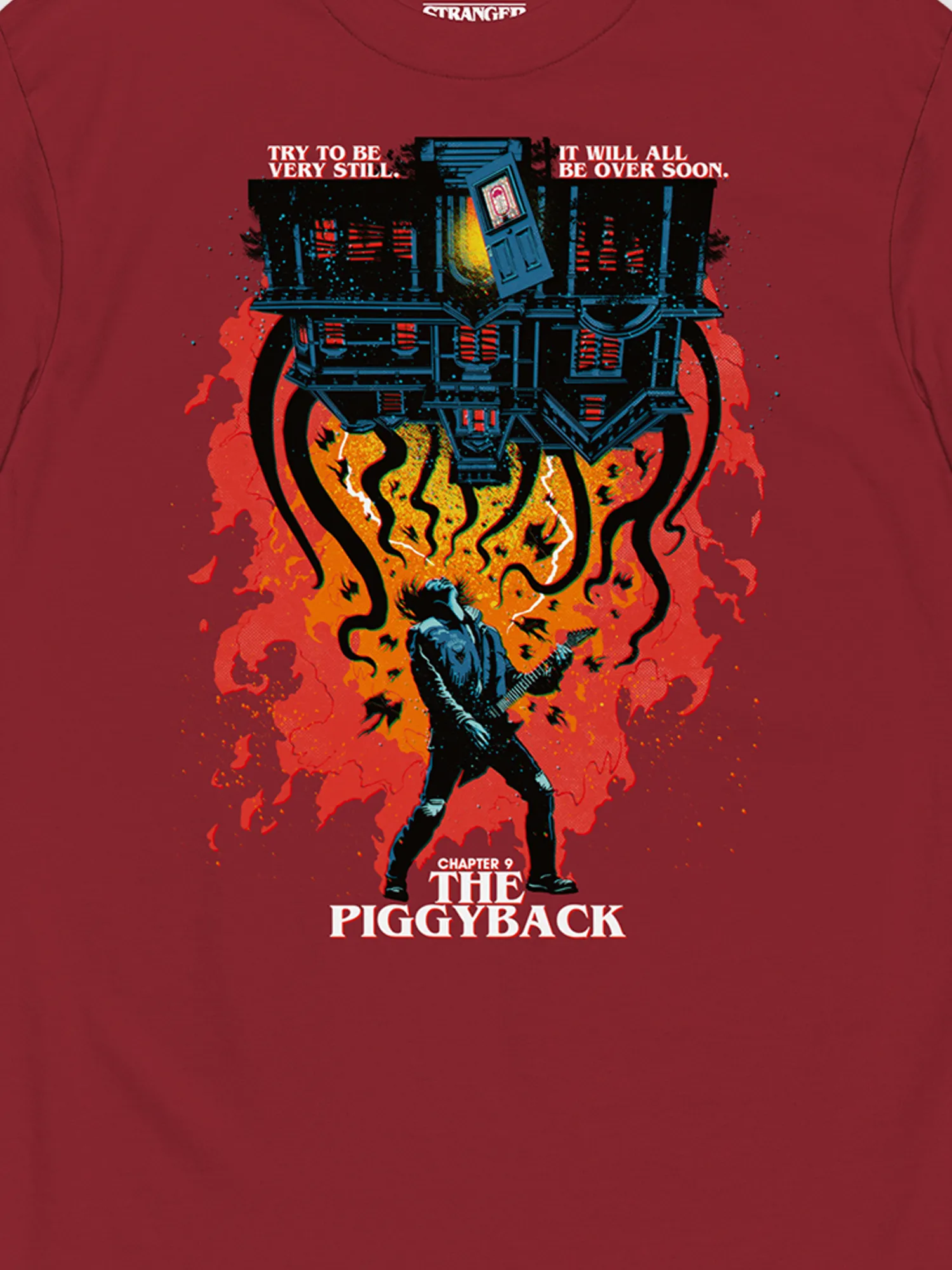 Stranger Things x Butcher Billy The Piggyback Tee [Red]