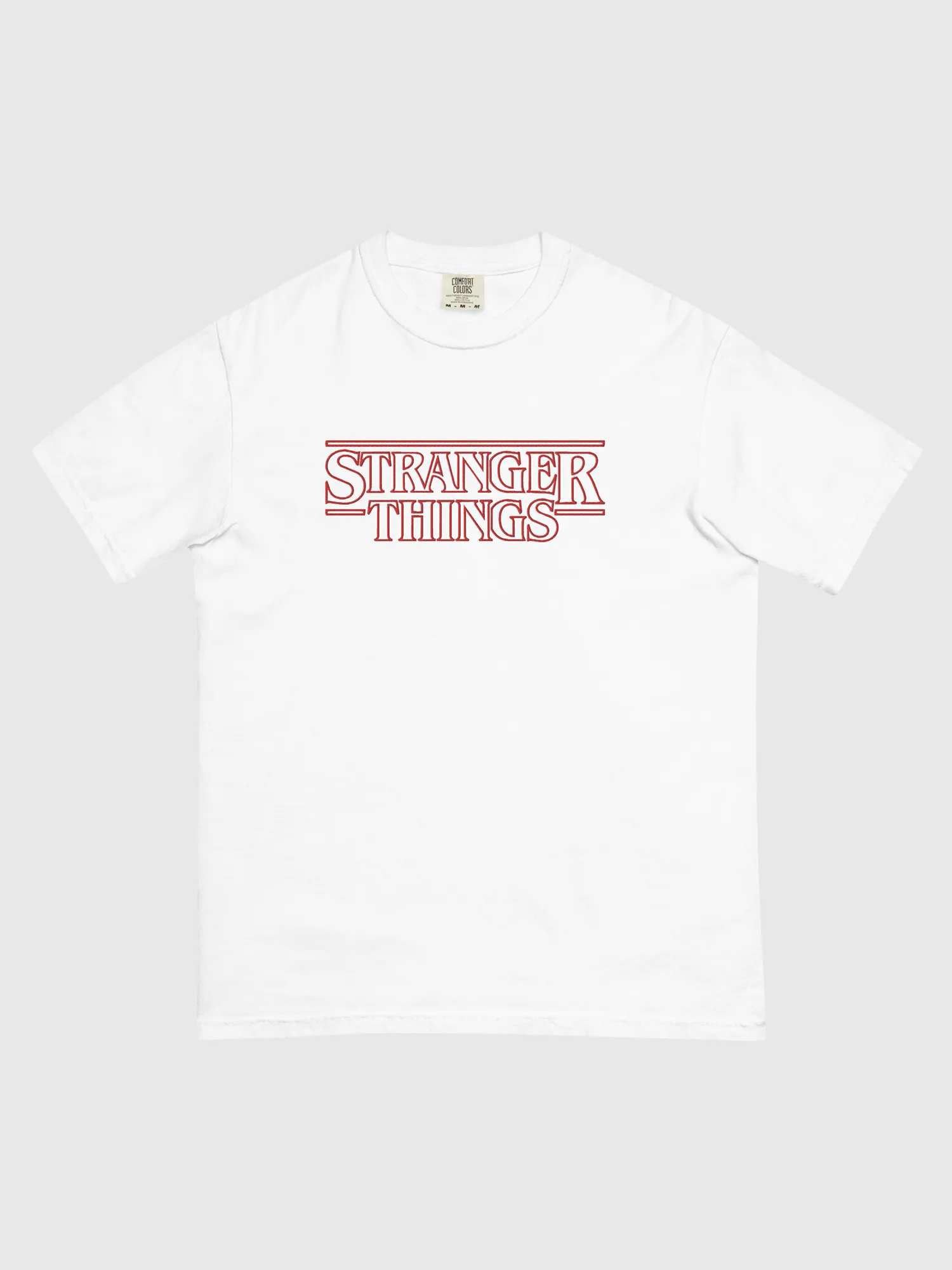 Stranger Things x Kyle Lambert Unisex Premium Tee [White]