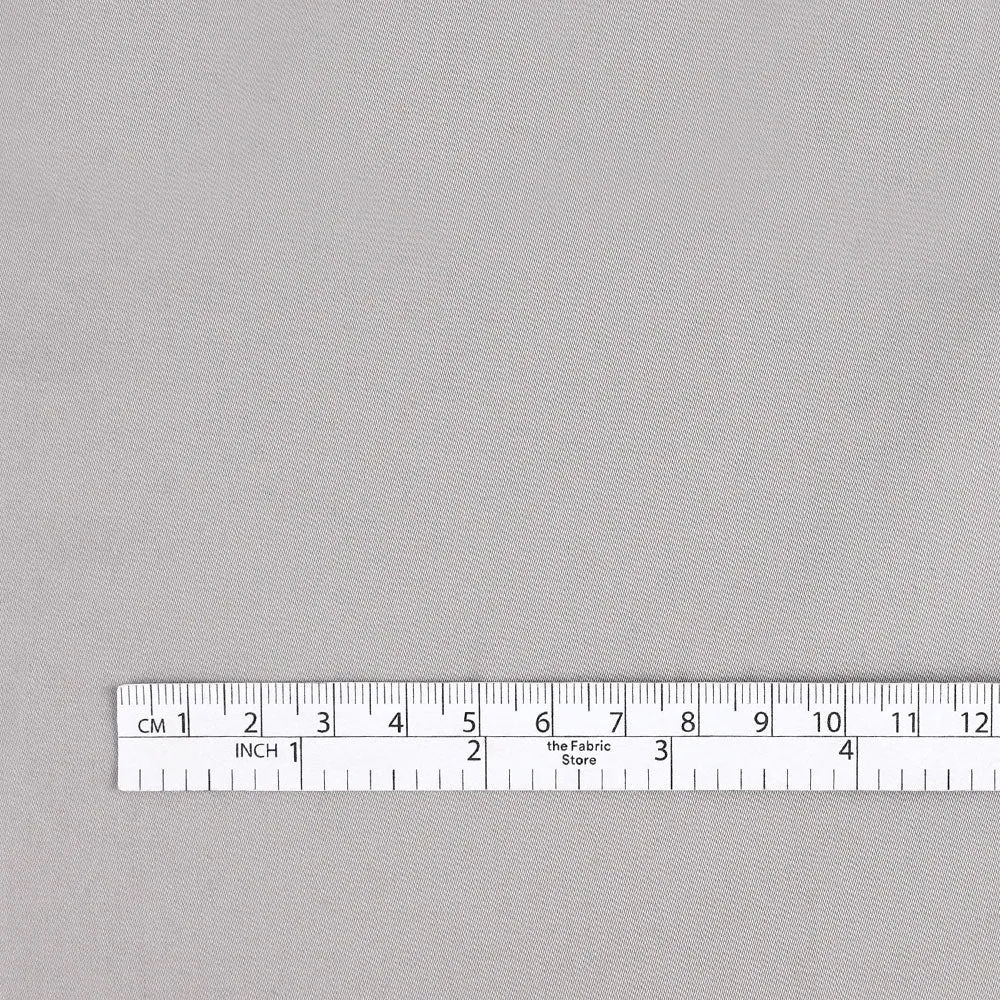 Stretch Cotton Sateen - Concrete