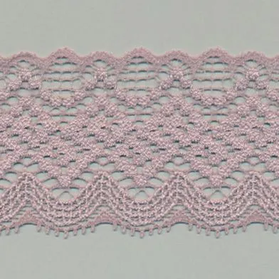 Stretch Trimming Lace #61 Azuki
