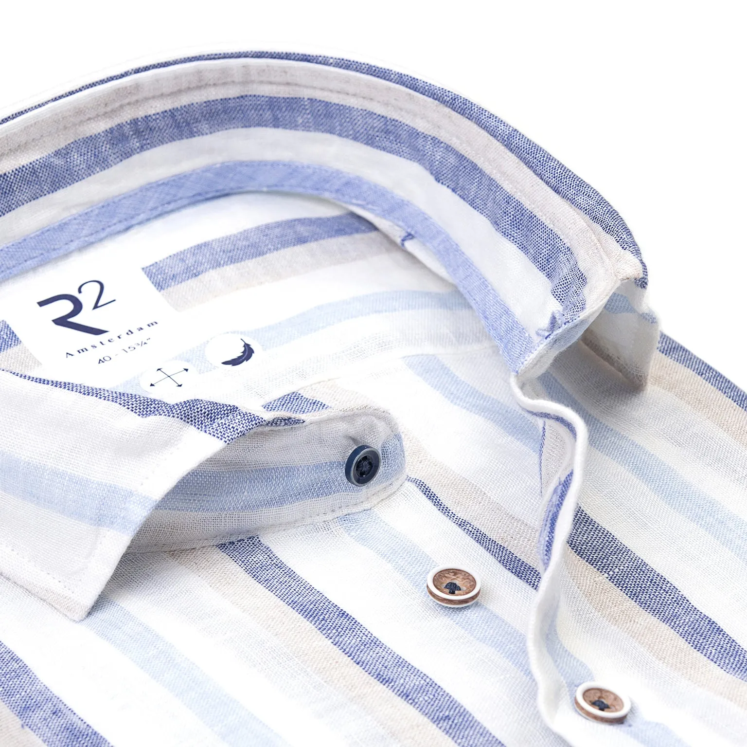 Striped linen shirt