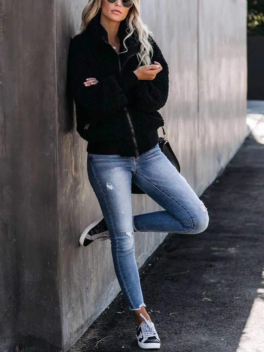 Stunncal Furry Pocket Coat