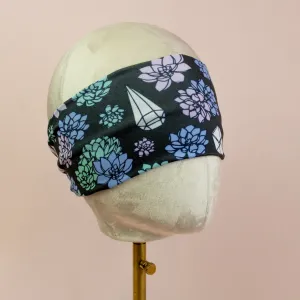 Succulent Crystals Stretch Headband