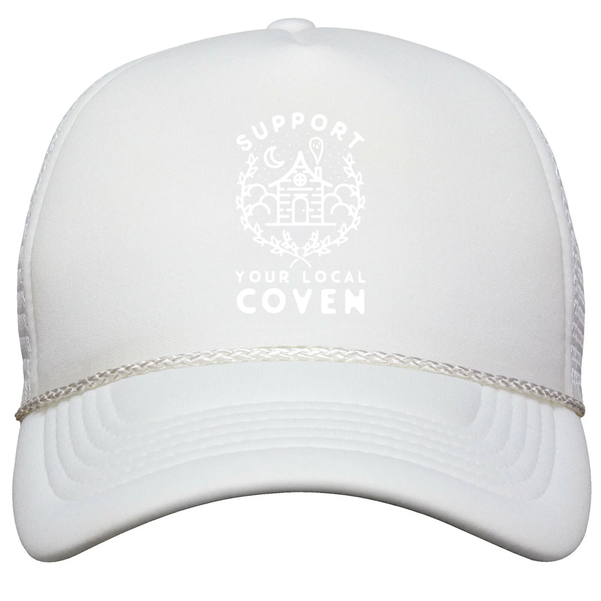 Support Your Local Coven Snapback Trucker Hat