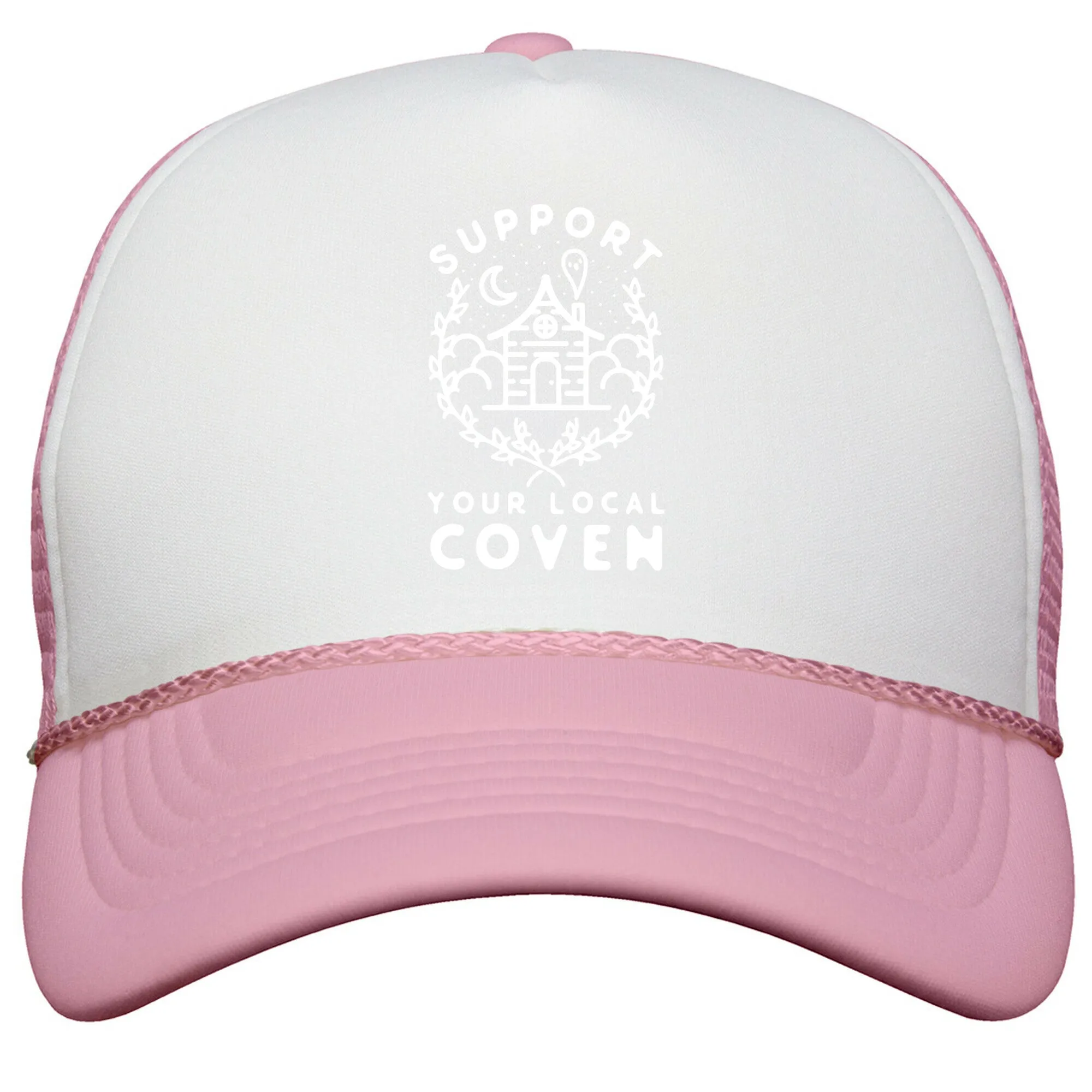 Support Your Local Coven Snapback Trucker Hat