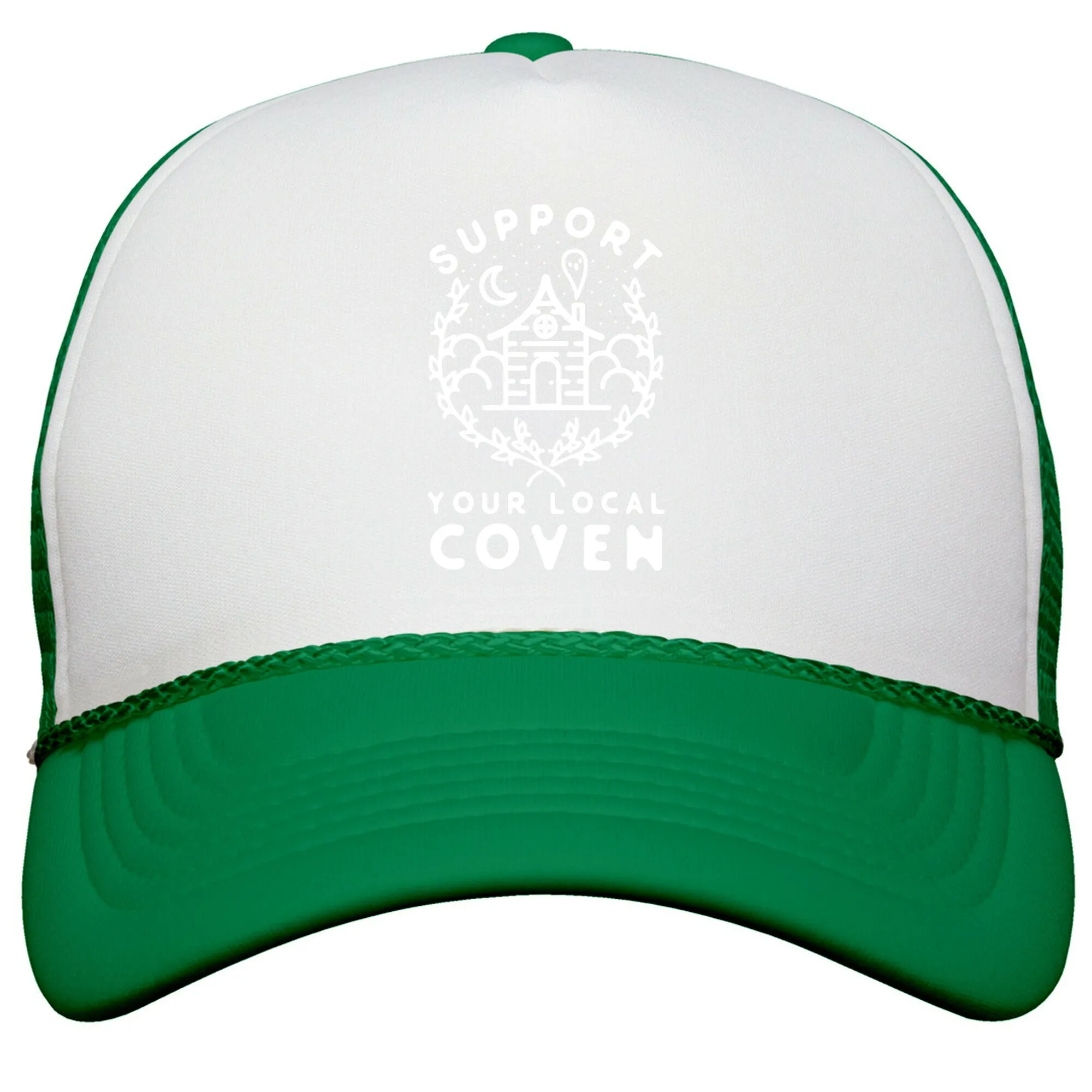 Support Your Local Coven Snapback Trucker Hat