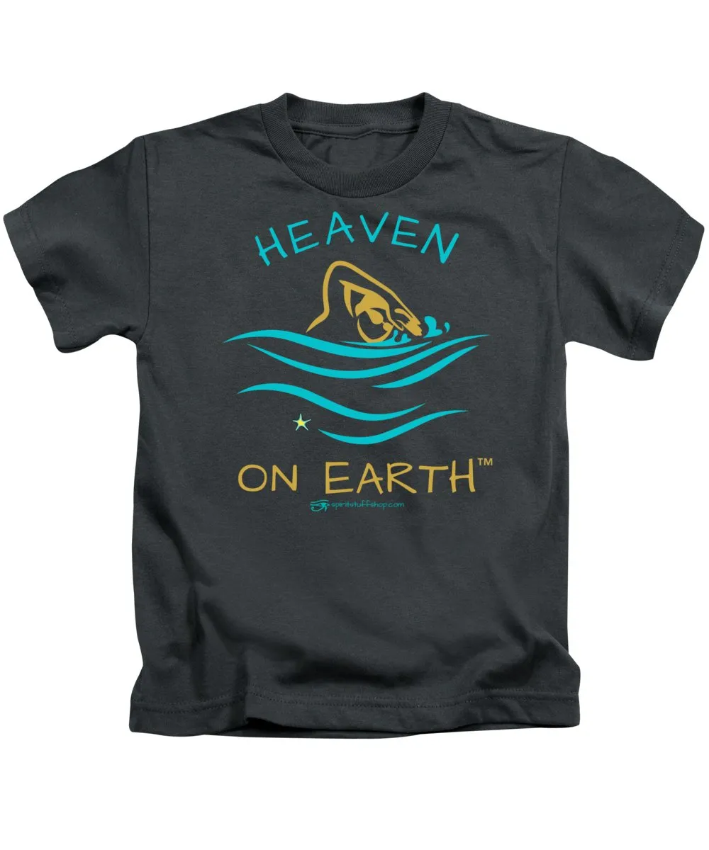 Swimming Heaven On Earth - Kids T-Shirt