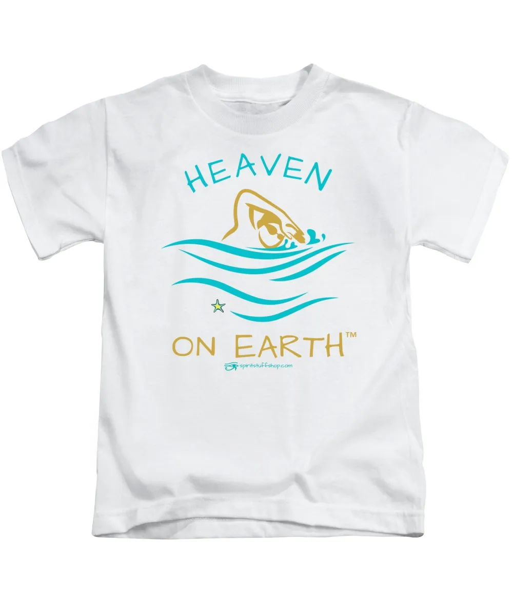 Swimming Heaven On Earth - Kids T-Shirt