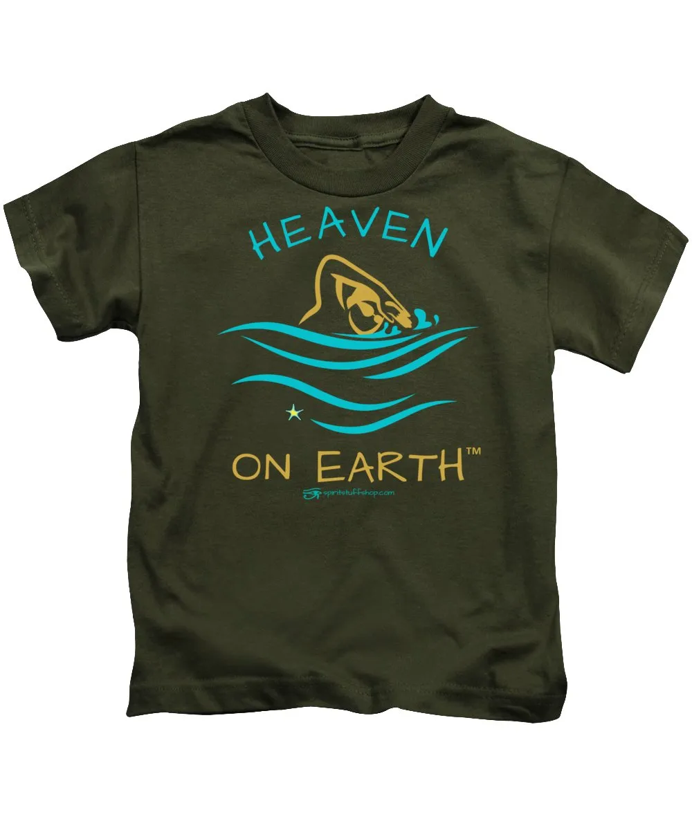 Swimming Heaven On Earth - Kids T-Shirt